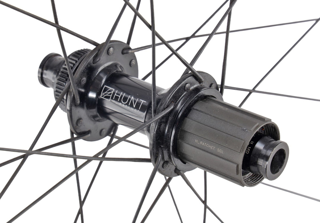 HUNT 40 Carbon Disc Tubeless Road/Gravel Bike REAR Wheel CL Shimano 11 Spd 700c