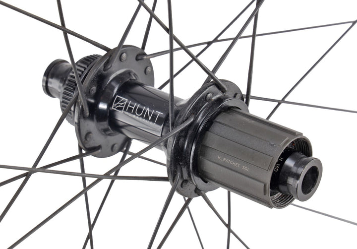 HUNT 40 Carbon Disc Tubeless Road/Gravel Bike REAR Wheel CL Shimano 11 Spd 700c