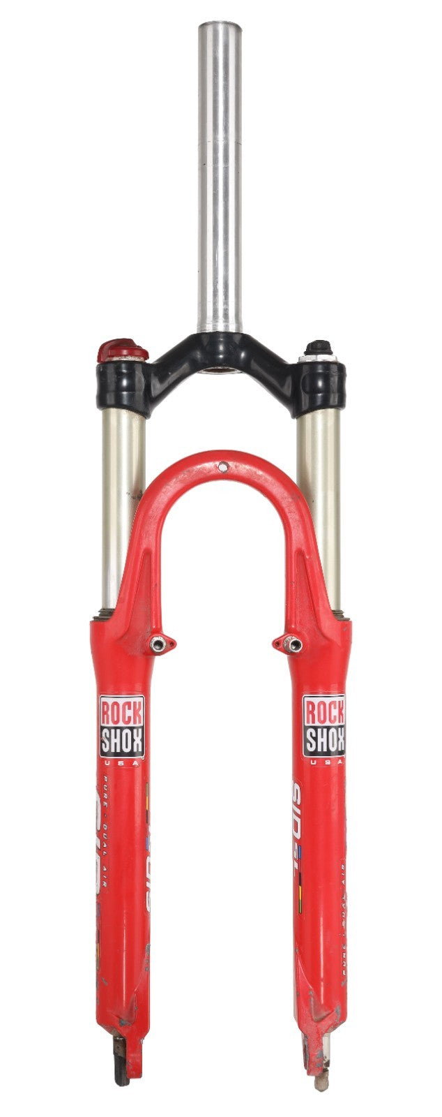 RockShox SID SL 26" Mtn Bike PURE Dual Air Fork 63/80mm 1-1/8" QR V-Brake Disc