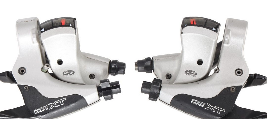 Shimano Deore XT ST-M750 3 x 9 Speed STI Dual Control Mtn Bike Trigger Shifters