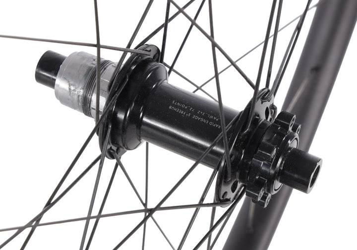 HUNT Trail Wide V2 29 Disc Alloy Tubeless Wheelset 6B SRAM XD 12s Super Boost