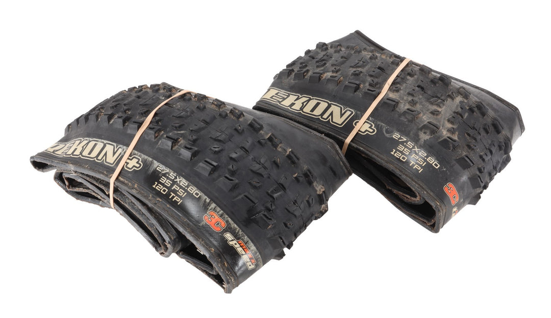 Maxxis Rekon Plus Tubeless Mountain Bike Tires 27.5 x 2.80 PAIR 3C TR 120 TPI