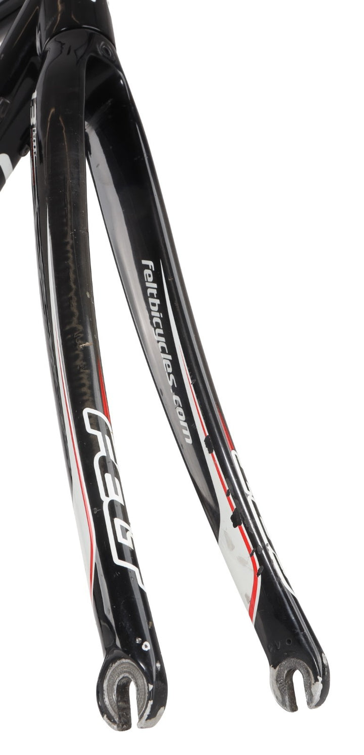 Felt F4 Carbon Road Bike Frameset 56cm BLACK 700c Rim Brake QR Race 2007