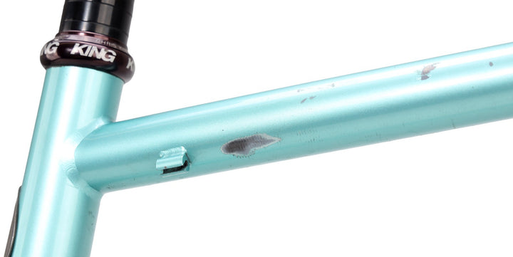 Serotta Colorado Ti CTi Road Bike Frameset XS 50cm 650c TEAL Rim QR USA Made