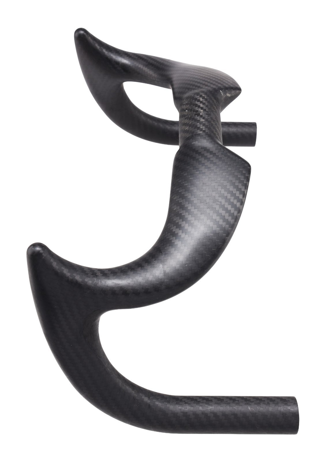 Velobike Bunch Bars Carbon Track Bike Endurance Handlebar 31.8 x 26cm 17º Flare