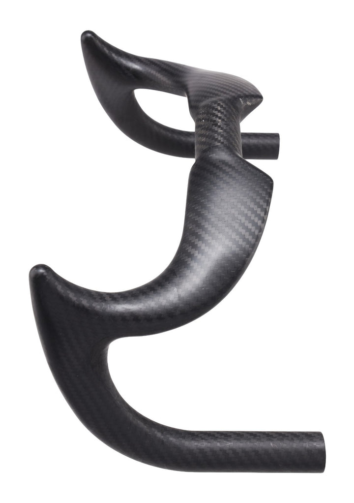 Velobike Bunch Bars Carbon Track Bike Endurance Handlebar 31.8 x 26cm 17º Flare