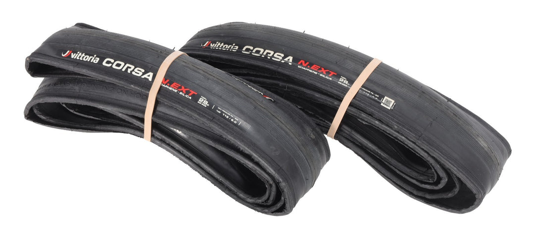 Vittoria Corsa N.EXT Clincher Road Bike Tires 700 x 28c PAIR Graphene Silica