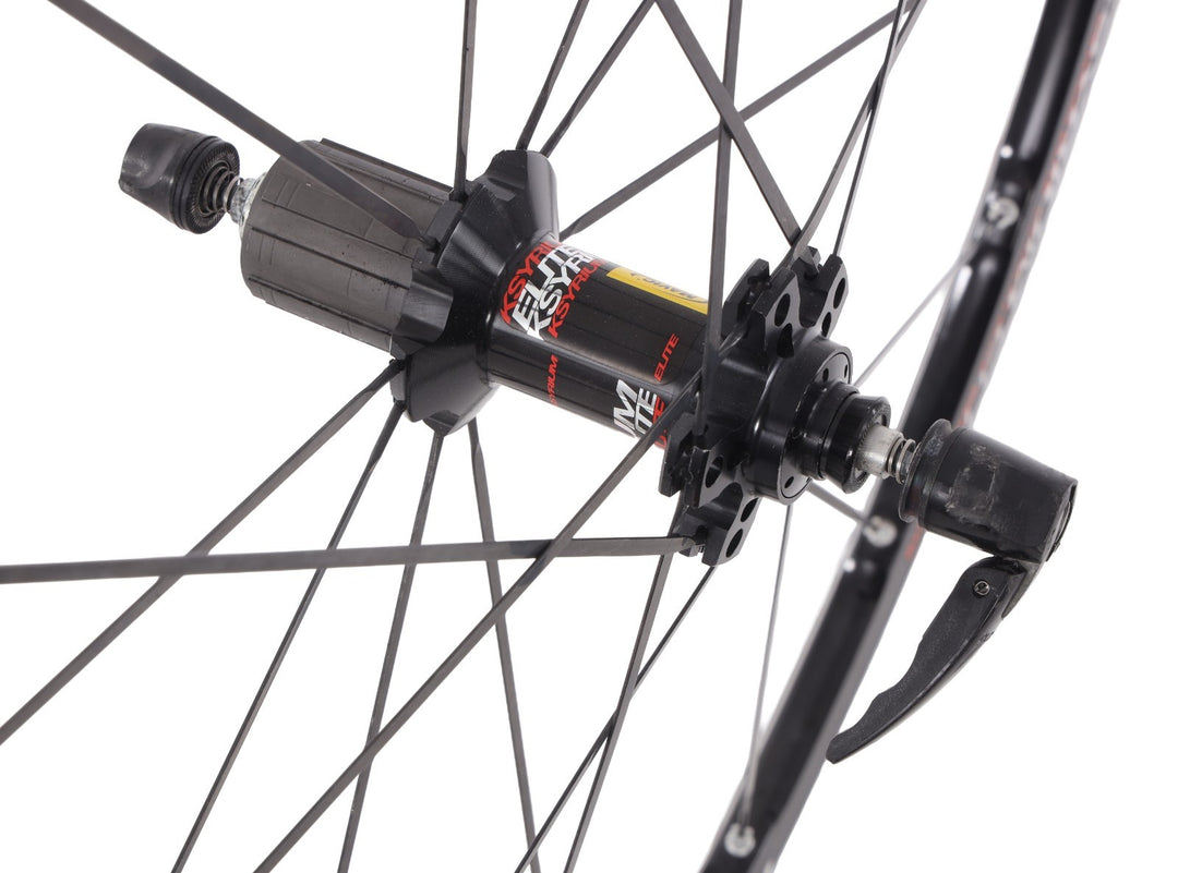 Mavic Ksyrium Elite Alloy Road Bike Clincher Wheelset 11 Spd Shimano 700c Rim QR