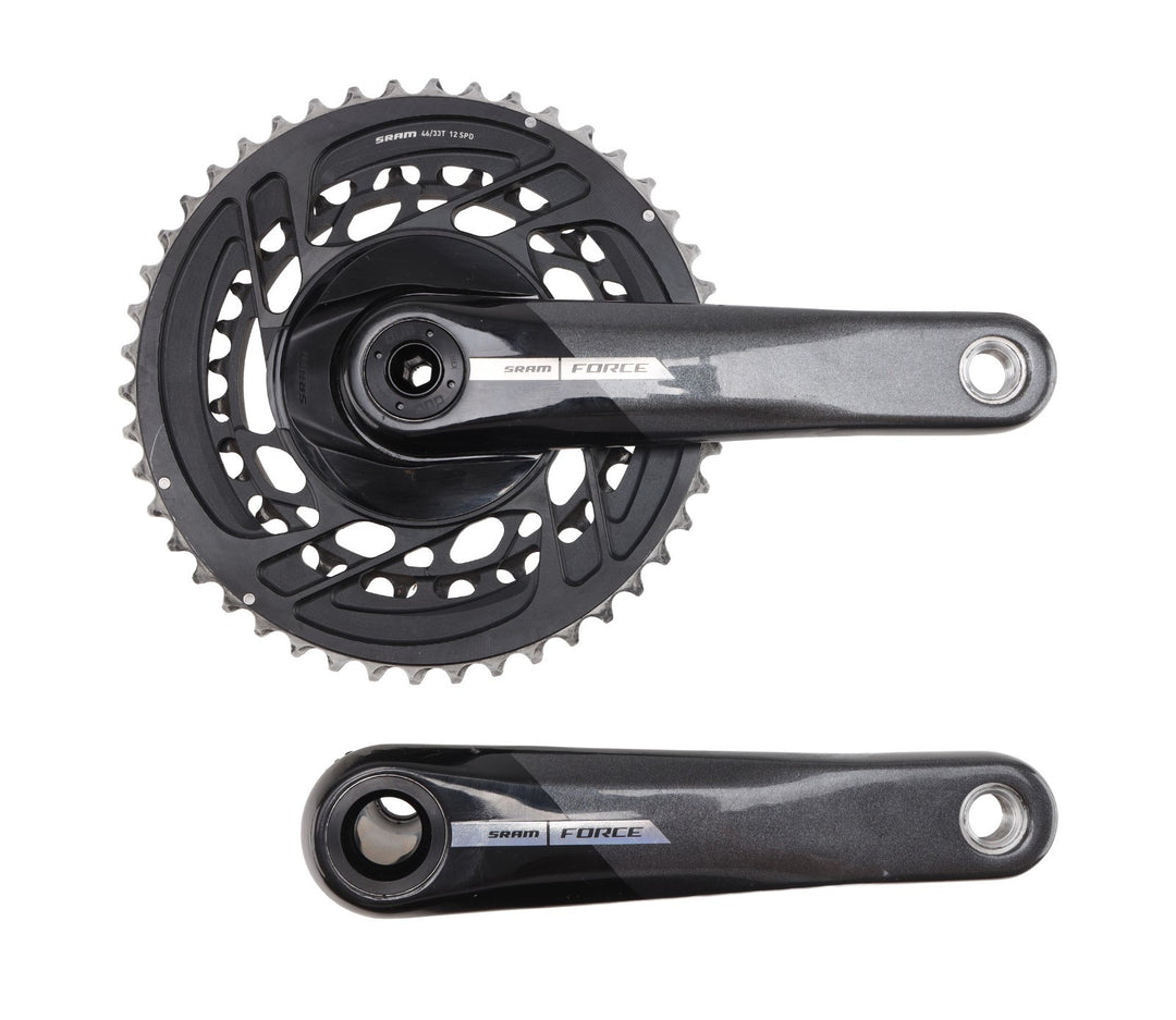 SRAM Force D2 DUB AXS 2x 12 Speed Carbon Road Bike Crankset 170mm 46/33T Gravel