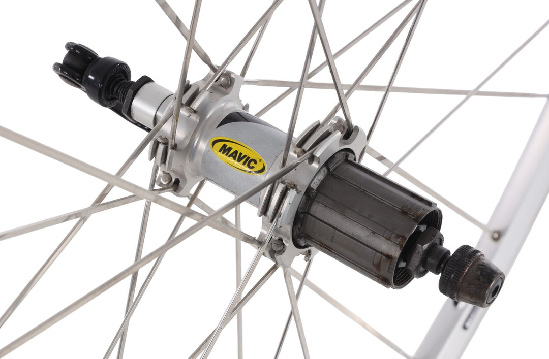 Mavic Ksyrium Equipe Alloy Road Bike Clincher Wheelset 11 Sp Shimano 700c Rim QR