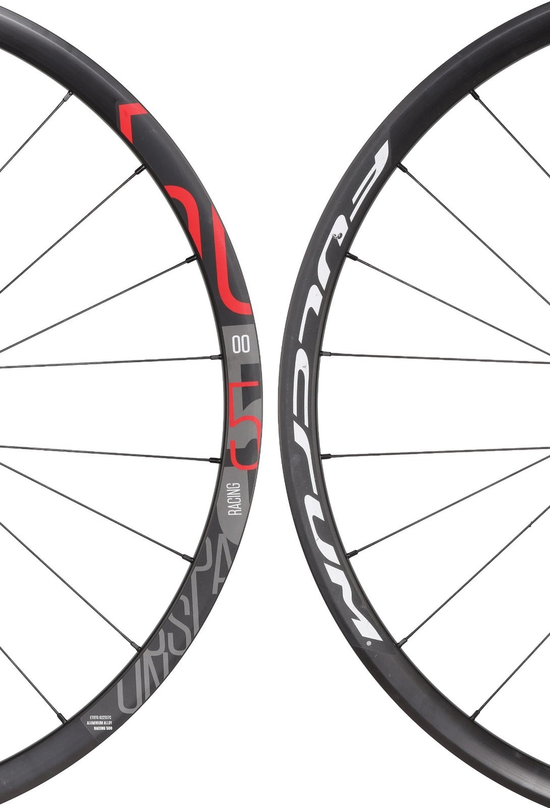 Fulcrum Racing 500 Alloy CL Disc Tubeless Road Bike Wheelset 11 Spd Shimano 700c