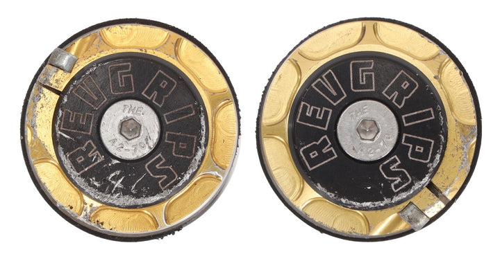 Rev Grips Pro Series Standard Lock-On Handlebar Mountain Bike Grips BLACK DH XC