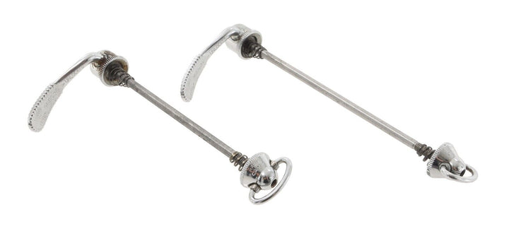 Campagnolo Nuovo Super Record Quick Release Skewer Set 100/130mm Curved Lever QR