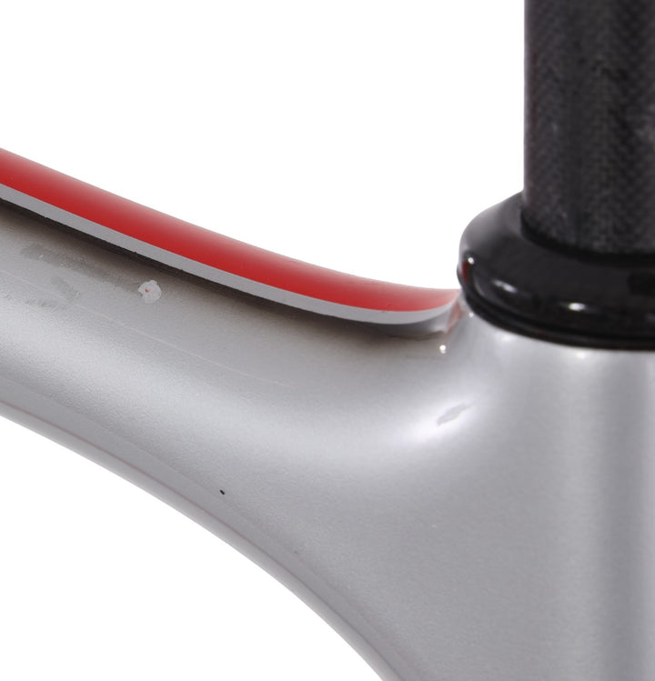 De Rosa King 3 Carbon Road Bike Frameset XXL 73cm Silver Rim Brake QR K1HM 2010