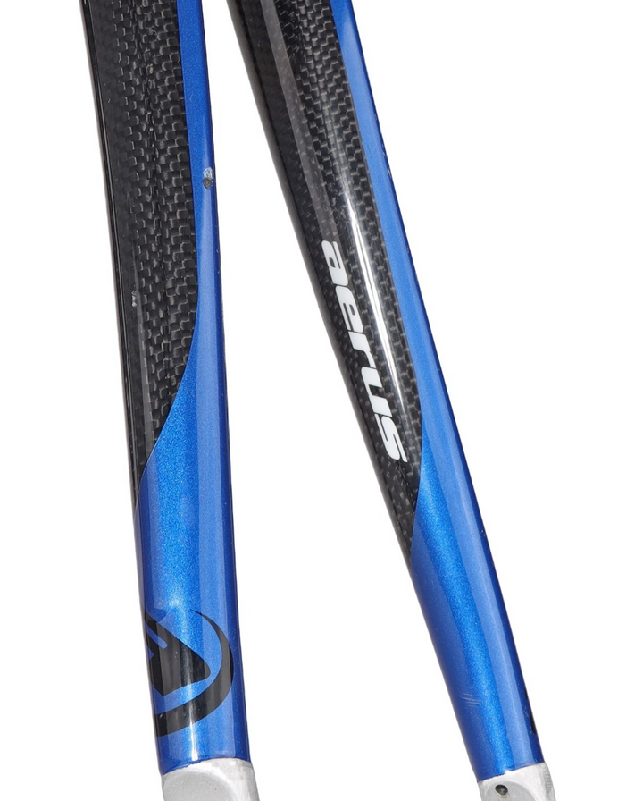 Blue Cycles RC7 Carbon Road Bike Frameset X-Small GLOSS CLEAR Rim QR USA 2008