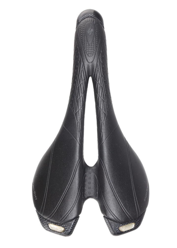 Specialized Toupe Ti 143 BG Road Bike Saddle 143mm BLACK 7 x 7mm Hollow Ti Rail