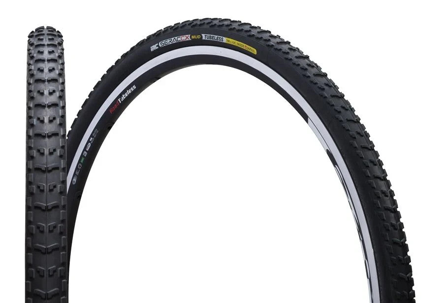 IRC Serac CX Mud Cyclocross Bike Tubeless Tire 700 x 32c BLACK 182TPI Gravel