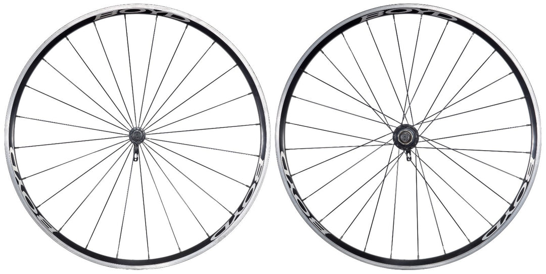 Boyd Cycling Alloy Tubular Road Wheelset Shimano HG 11 Spd 700c Rim Brake QR