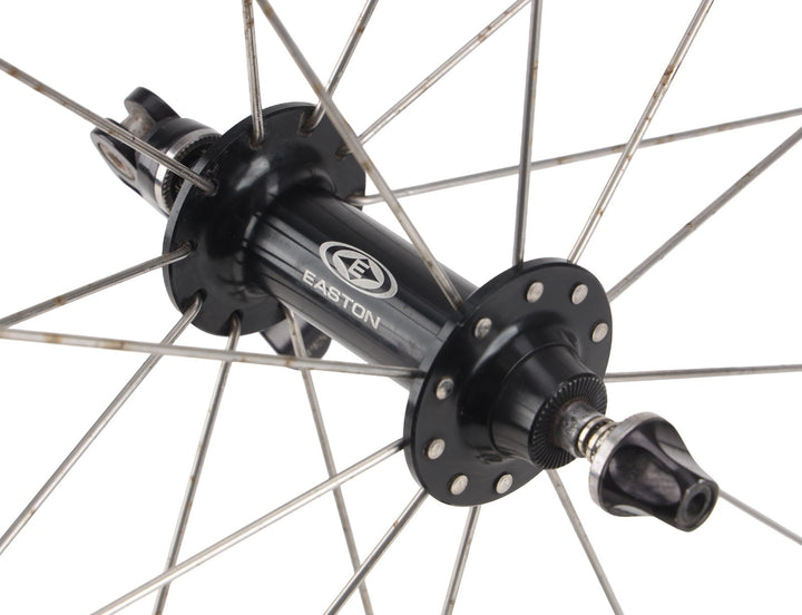 Easton Vista Alloy Clincher Road Bike Wheelset Shimano 10 Spd 700c Rim Brake QR