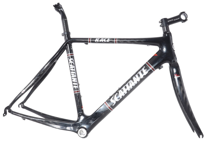Scattante SL6 Race Carbon Road Bike Frameset MED 53cm BLACK 700c Rim Brake 2008
