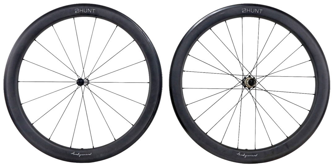 HUNT Aerodynamicist 54 Carbon Wheelset TL Shimano 11s Road Bike 700c QR Rim EZO