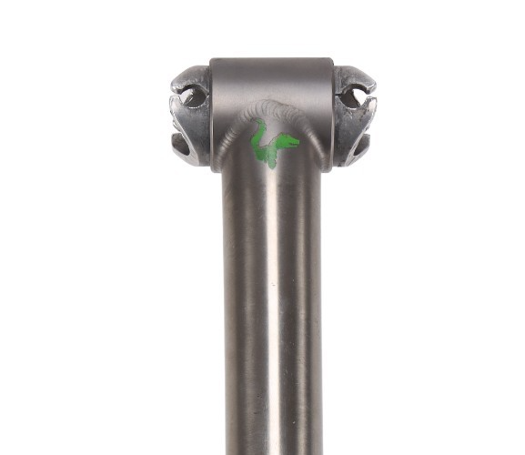 Moots Titanium Road Bike Seatpost 27.2 x 340mm 0mm Setback 7 x 7mm Rail Vintage