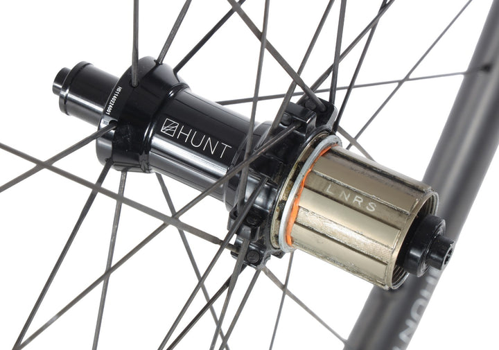 HUNT 36 Carbon Wide Aero Road Wheelset Tubeless Shimano 11s 700c QR Rim Brake CX