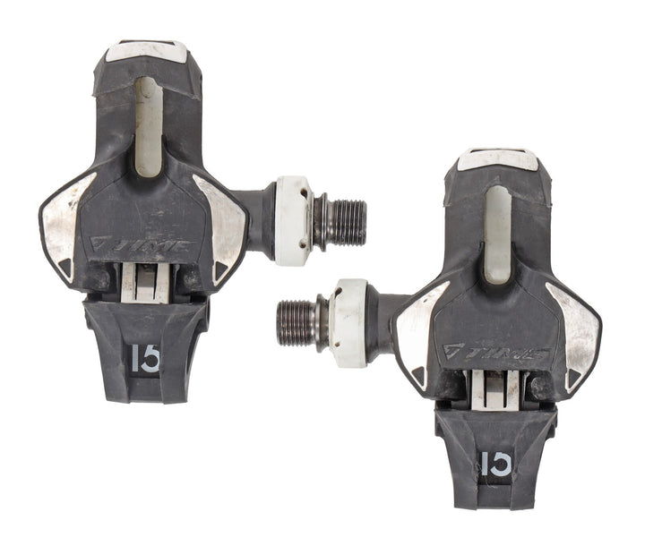 TIME XPRO 15 Carbon Road Bike Clipless Pedals 3-Bolt Titanium Ceramic Triathlon