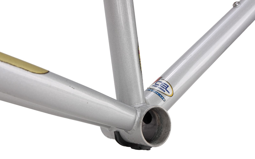 Ritchey Road Logic Steel Bike Frameset 59cm WCS Carbon SILVER 700c 1" Chris King