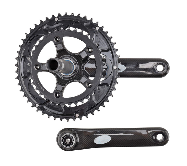 FSA K-Force 2 x 10 Speed Carbon Road Bike Crankset 175mm 50/36T Compact 110 BCD