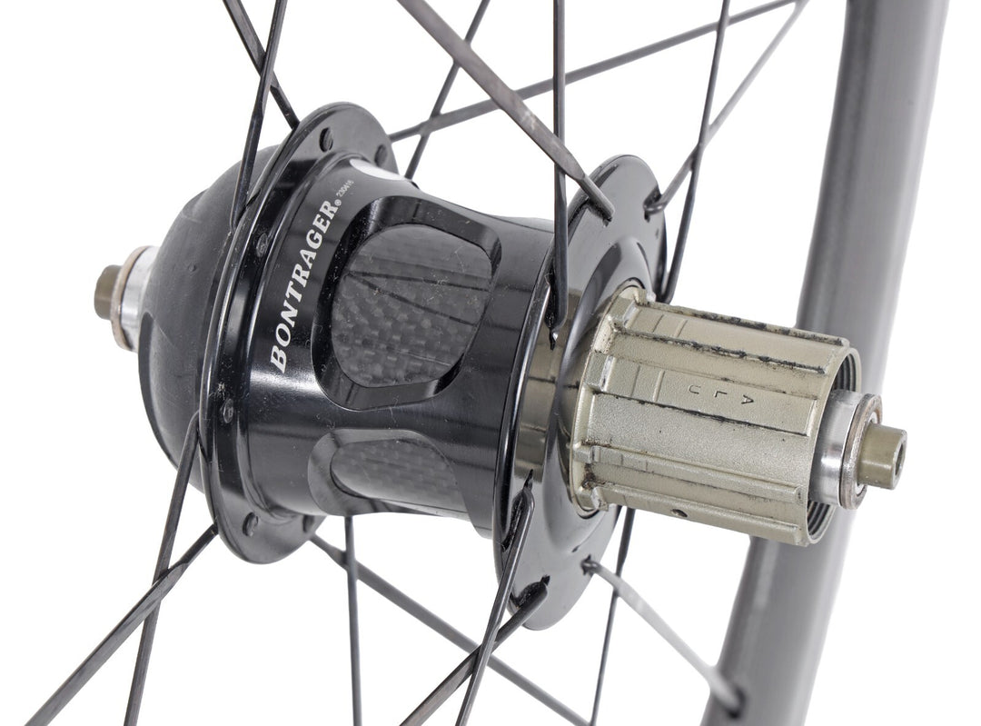 Bontrager Aeolus 6.5 Carbon Clincher Road Wheelset Shimano 10 Spd Rim QR 700c TT
