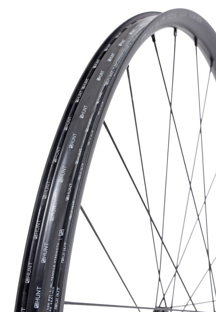 HUNT Race XC 29 MTB Alloy Mountain Bike FRONT Wheel CL Disc 15x 110mm Gravel CX