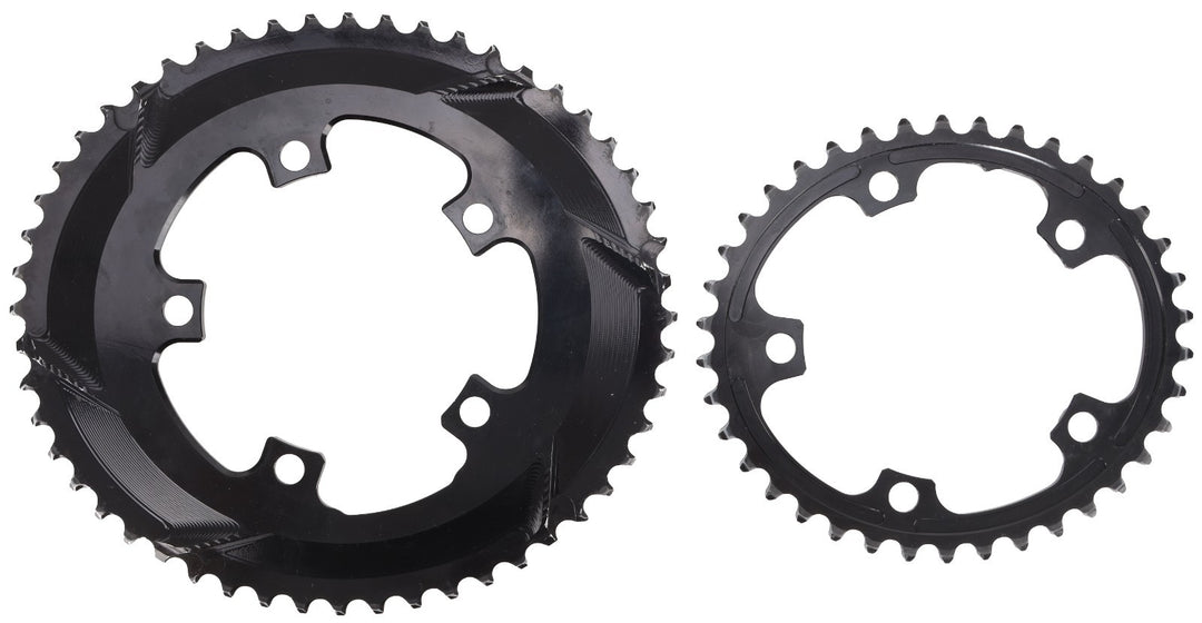 absoluteBLACK Oval 2 x 11s Shimano Road Bike Chainrings 52/38T 110mm BCD 5-Bolt
