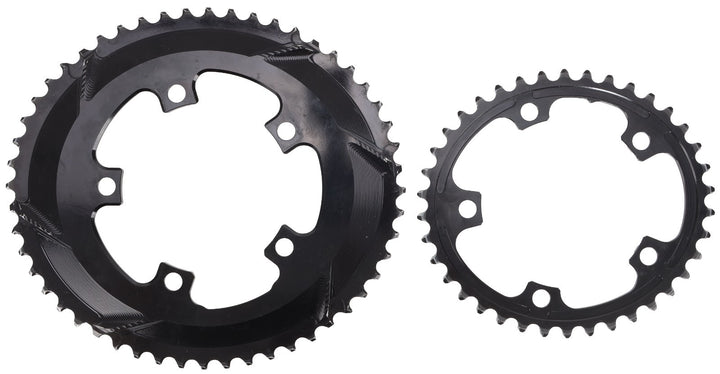 absoluteBLACK Oval 2 x 11s Shimano Road Bike Chainrings 52/38T 110mm BCD 5-Bolt