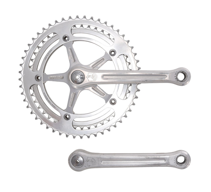 Campagnolo Nuovo Record Strada 2 x 6s Road Bike Crankset 172.5mm 144 BCD 52/45T