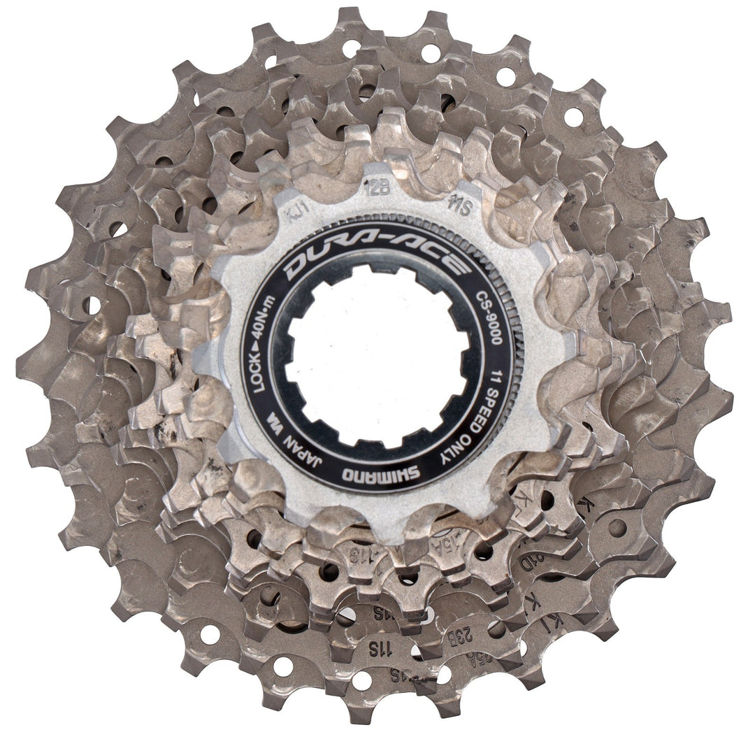 Shimano Dura-Ace CS-9000 11 Speed Cassette 12-28T Road Bike Titanium Gravel Race