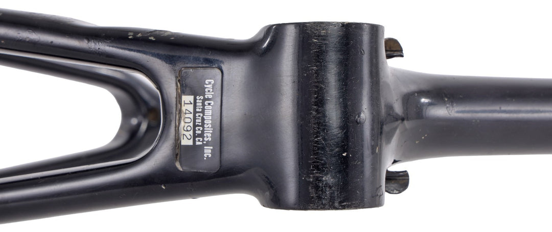 Kestrel 200 SC Carbon Road Bike Frameset 56cm Black USA Made Race Vintage 1990's