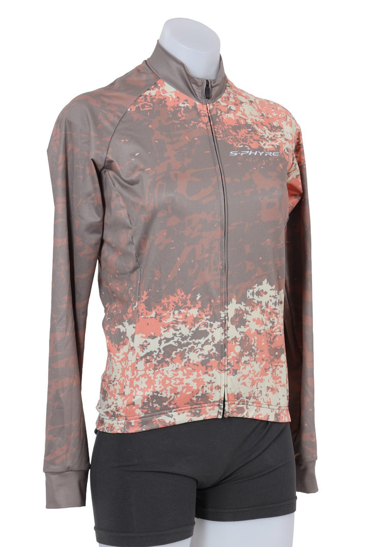Shimano S-PHYRE Agliana LS Jersey + Marmora2 Winter Cycling Jacket Women M Camo