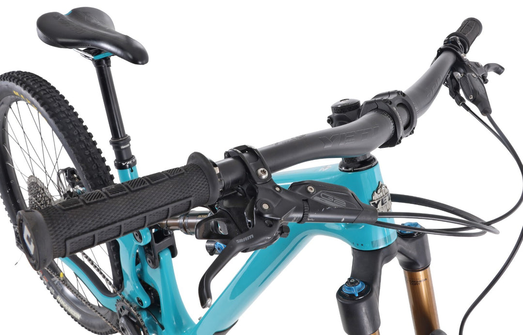 Yeti SB130 T2 TURQ 1x 12s 29" Carbon Mtn Bike SMALL Blue FOX Factory DT X01 2020