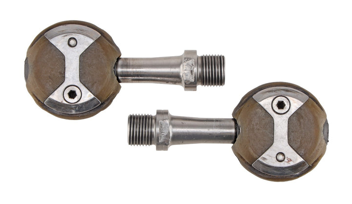 Speedplay X2 Clipless Road Bike Pedals Gray 53mm Stainless Steel 4 Bolt