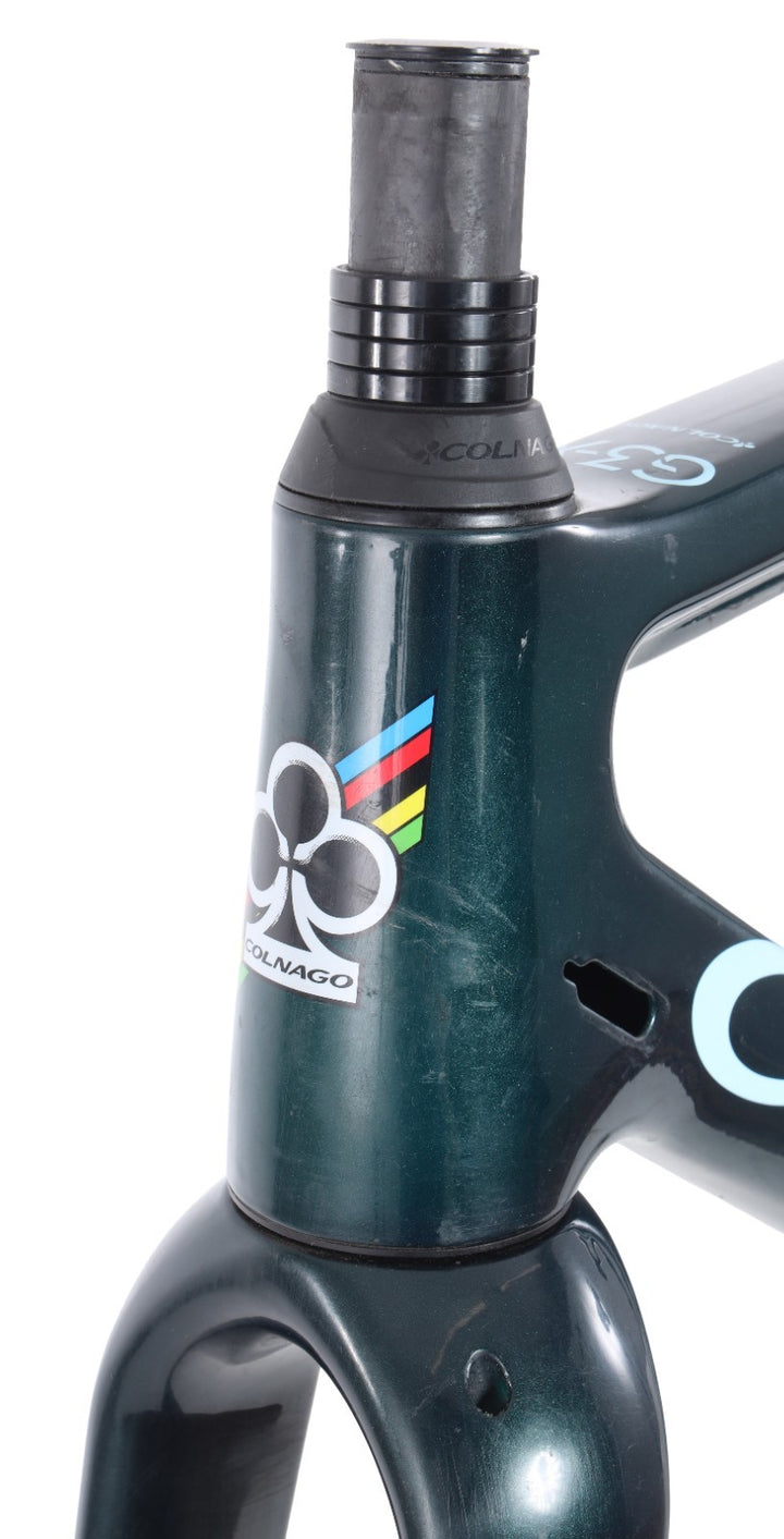 Colnago G3-X Gravel Carbon Disc Frameset 49cm Green/Blue 700c T/A Italy 2025
