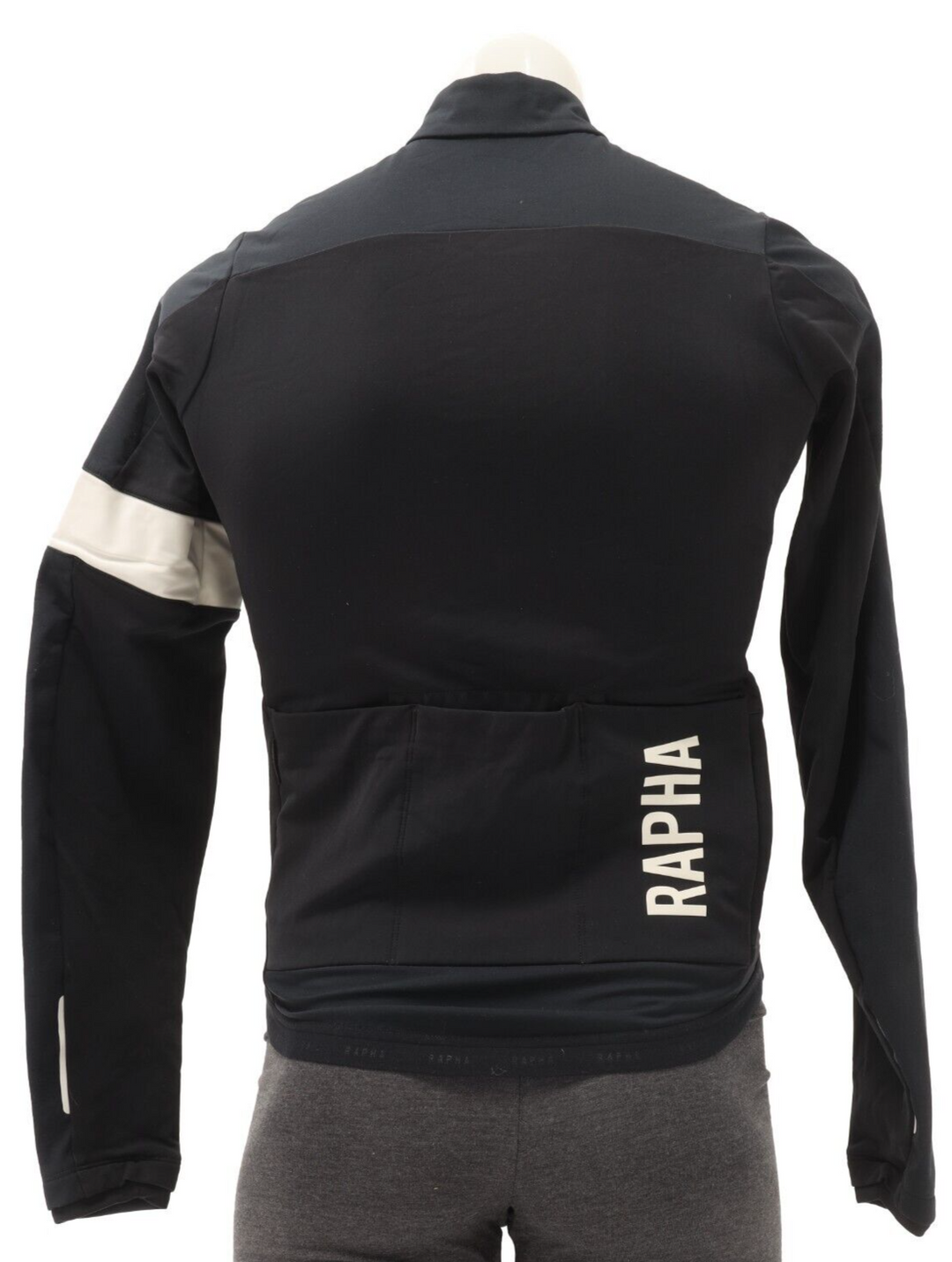 Rapha Pro Team Training Jacket Men MEDIUM Black Road Bike Mountain Gravel Winter