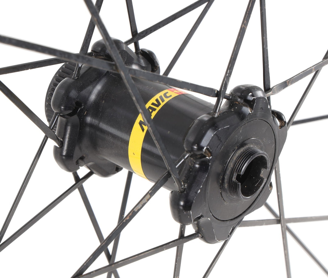 Mavic Ksyrium Pro Carbon SL Road Bike Tubular FRONT Wheel Disc 15mm CX FOR PARTS