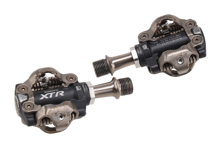 Shimano XTR PD-M970 SPD Clipless Mountain Bike Pedals 9/16" w/Cleats Gravel MTB