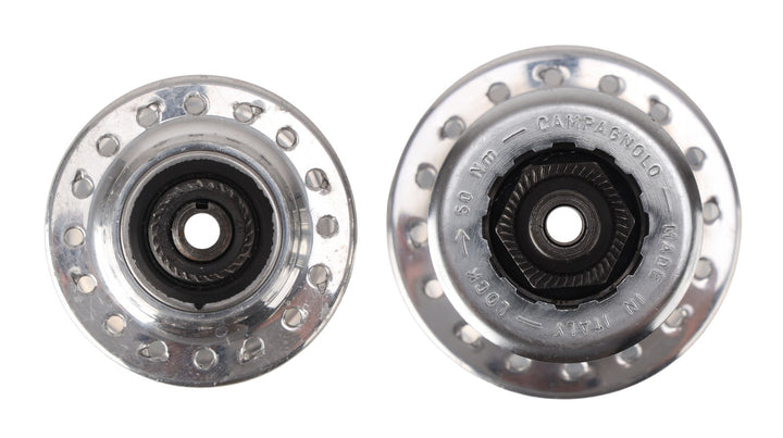 Campagnolo Veloce 9-12 Speed 32H Low Flange Road Bike Hub Set 100/130mm QR Rim