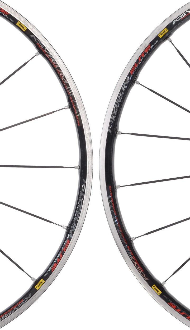 Mavic Ksyrium Elite Alloy Road Bike Clincher Wheelset 11 Spd Shimano 700c Rim QR