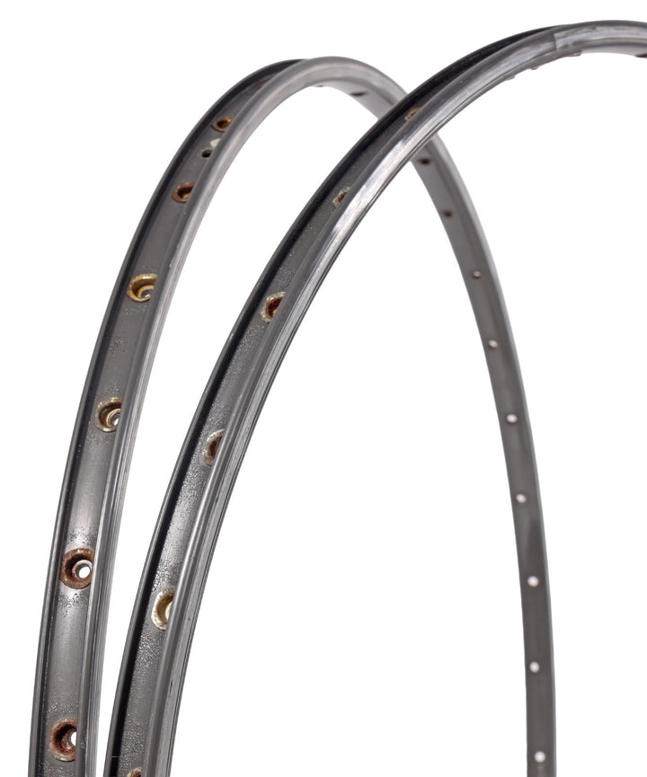 Mavic G40 700c Alloy Clincher Rims 1 PAIR 36H Road Bike Race French Vintage