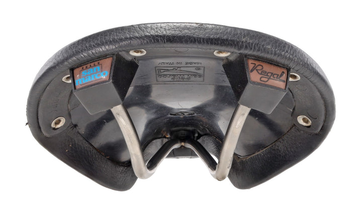 Selle San Marco Regal Road Bike Saddle 149mm BLACK 7x 7mm Titanium Rails Vintage