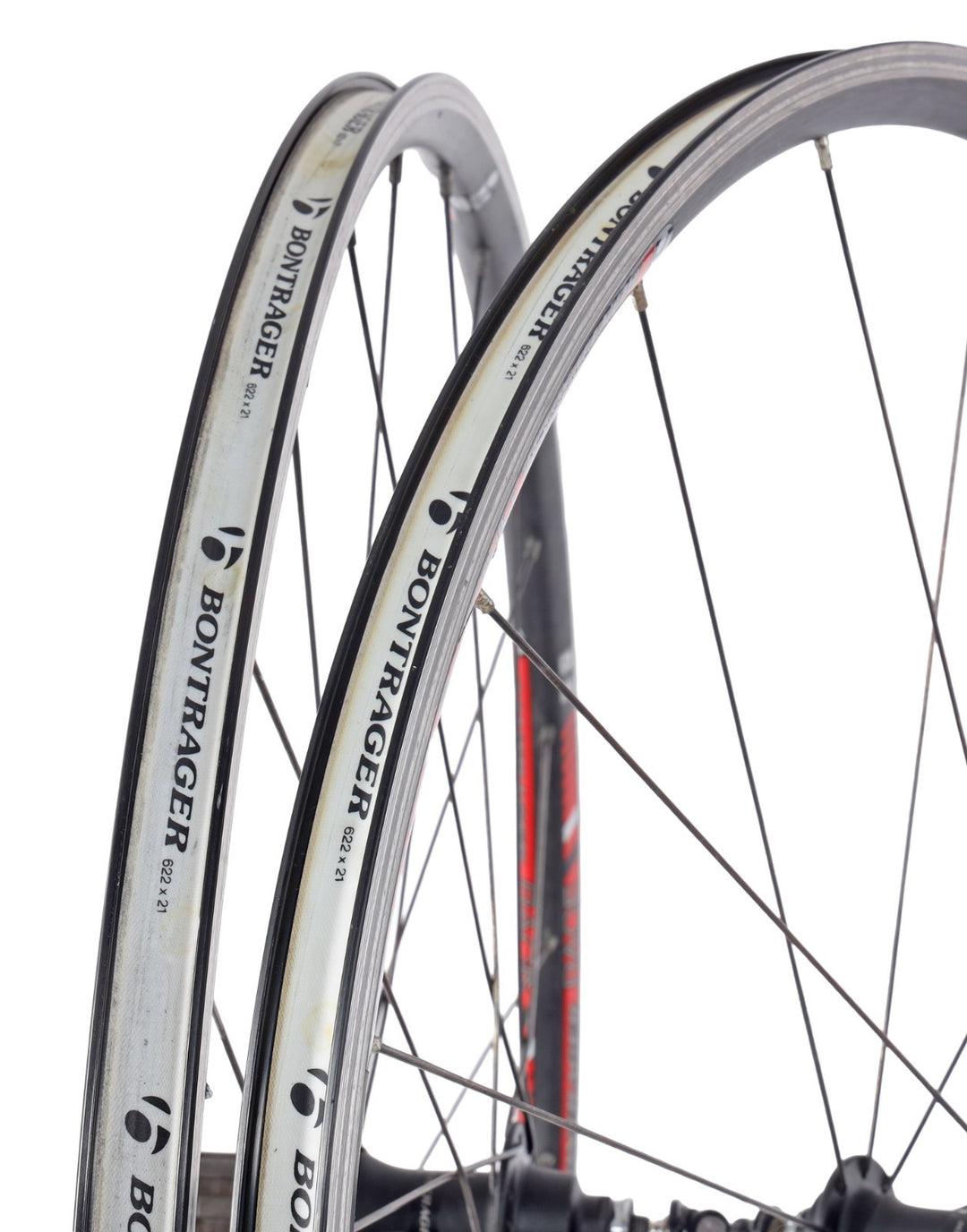 Bontrager Race Alloy Clincher Road Bike Wheelset Shimano 11 Sp Rim Brake QR 700c