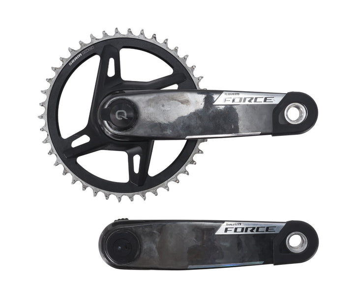 SRAM Force 1 AXS E1 DUB Wide 1x 12s 42T Carbon Gravel 165mm Power Meter Crankset
